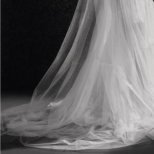 brand new vera wang cathedral veil
